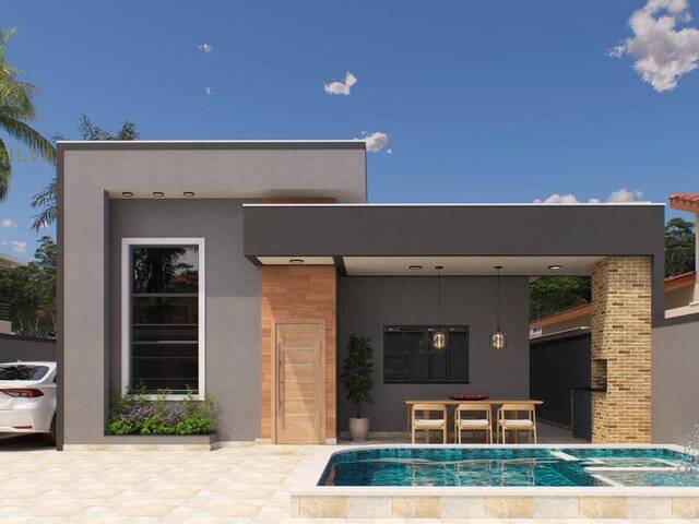 #C305 - Casa com Piscina para Venda em Itanhaém - SP - 1